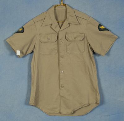 SOLD Archive Area-- Vietnam Era Khaki Uniform Shirt