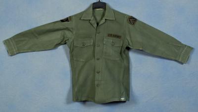 US Army Sateen Uniform Shirt 101st Airborne