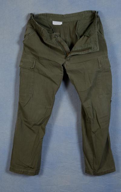 SOLD Archive Area-- Vietnam Era Jungle Trousers Pants Medium Short
