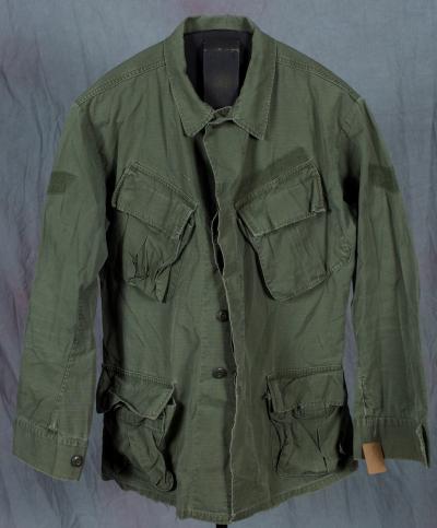 SOLD Archive Area-- Vietnam Era Jungle Jacket Medium Short