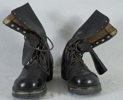 Vintage Jump Combat Boots Capped Toe 1962