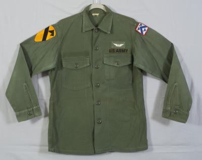 Vietnam era 1st Cavalry Air Crew Sateen Shirt