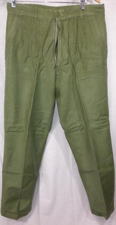 Vietnam Era Field Sateen Trousers Large