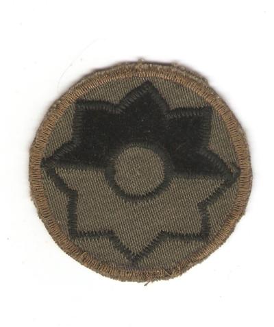 Patch 9th Infantry Division Vietnam Velvet & Twill