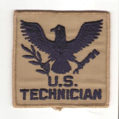 US Civilian Technician Patch