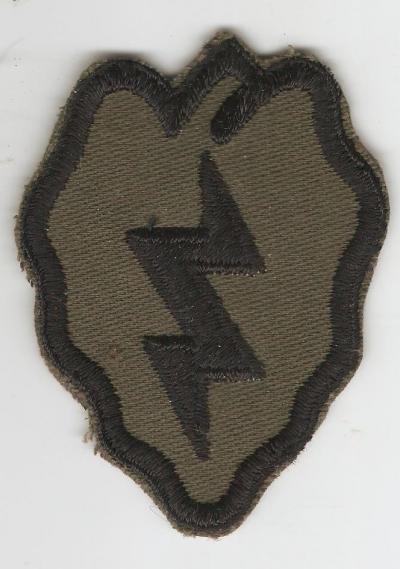 SOLD Archive Area-- Patch 25th Infantry Division Theater Made