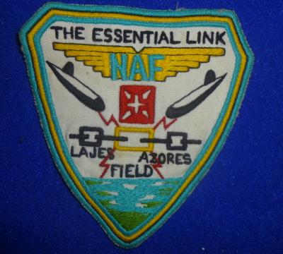 Patch NAF Naval Air Field Lajes Azores