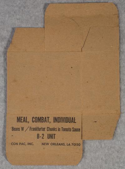 B-2 Unit Individual Combat Meal Frankfurter Chunks
