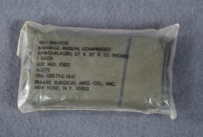 Vietnam era First Aid Field Dressing Bandage 1971