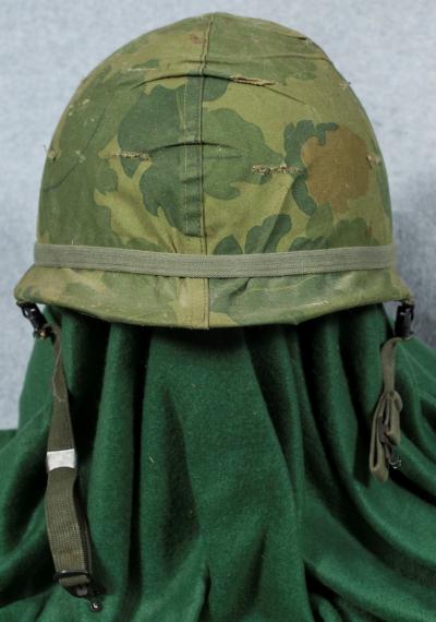 Vietnam Era M1 Helmet Complete