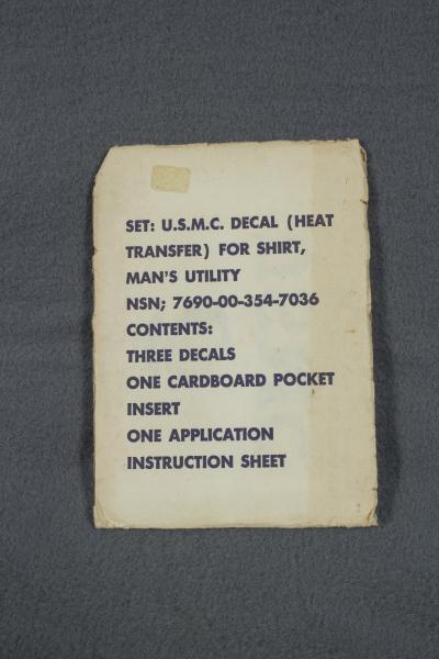 USMC Marine EGA Decal Shirt Transfers