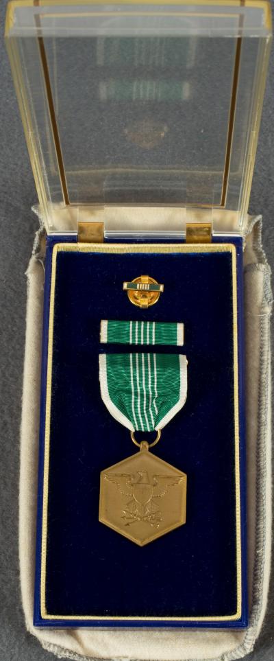 Army Military Merit Medal Cased Vietnam Era