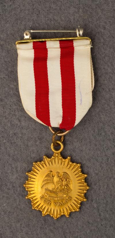 New Mexico National Guard Valor Medal Engraved