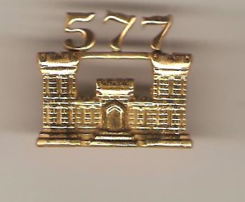 Vietnam Era Officers 577th Engineer Pin