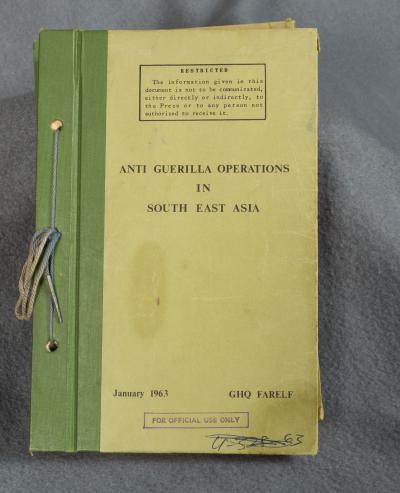 Manual Anti Guerilla Operations in South East Asia