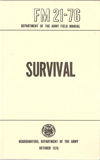 FM 21-76 Field Manual Survival