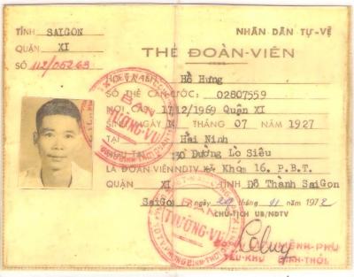 Vietnam Era Soldier ID Booklet ARVN