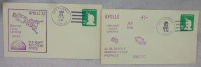 Apollo 11 12 USS Hornet 1st Day Covers