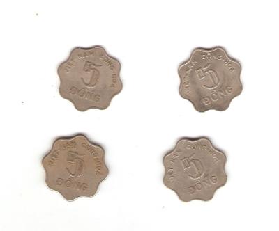 Vietnamese 5 Dong Coin 1964