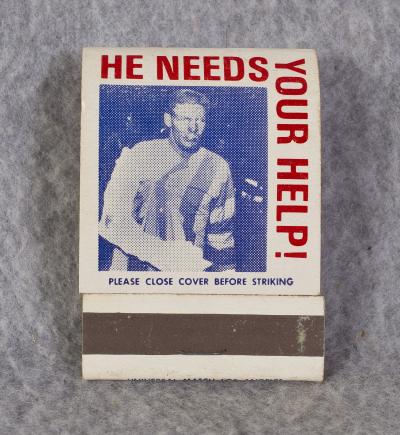 Vietnam era POW MIA Matchbook 