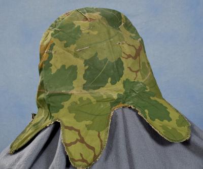 Vietnam Era Mitchell Camouflage Helmet Cover 1964