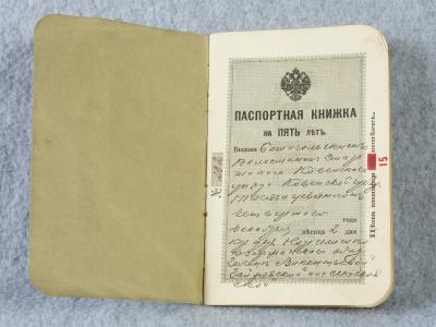 Imperial Russian Passport 1900 era