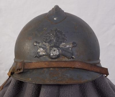 WWI French Army Adrian Combat Helmet Artillery