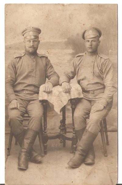 Imperial Russian Soldier Studio Photograph