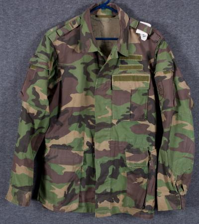 SOLD Archive Area-- Slovak Combat Jacket Woodland Camouflage
