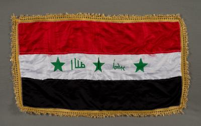 OIF Souvenir Iraqi Flag
