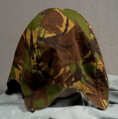 SOLD Archive Area-- Dutch Military DPM Camouflage Helmet Cover