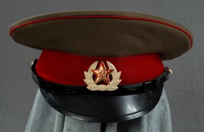 Soviet USSR Russian Enlisted Visor Cap Hat