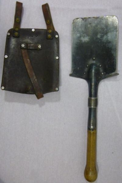 WWII Swiss Etool Shovel and Cover