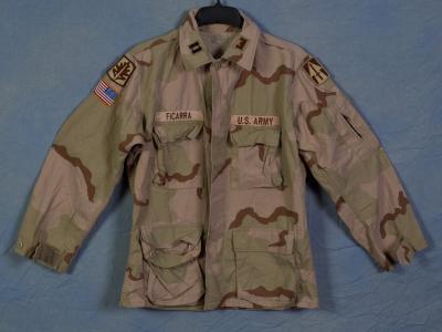 Army Engineer DCU Desert Field Shirt Coat Altered 