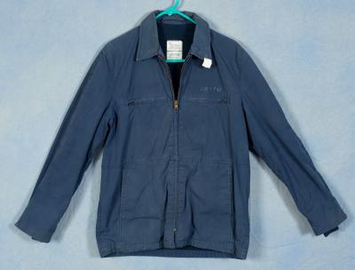 Items For SALE Area-- US Navy Blue Utility Jacket 1980's USN