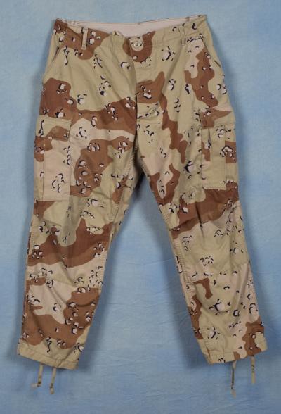 SOLD Archive Area-- Chocolate Chip Camouflage Combat Trousers Pants