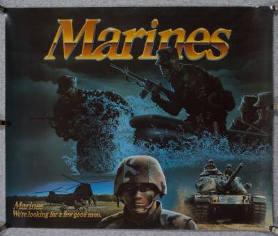 Items For SALE Area-- USMC Marine Corps Recruiting Poster A Few 