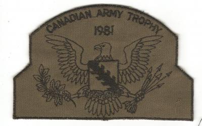 Canadian Army Trophy 1981 Patch