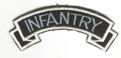 Patch Infantry Scroll