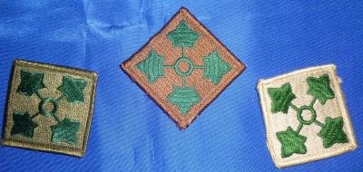 Patch 4th Infantry Division 3 Different