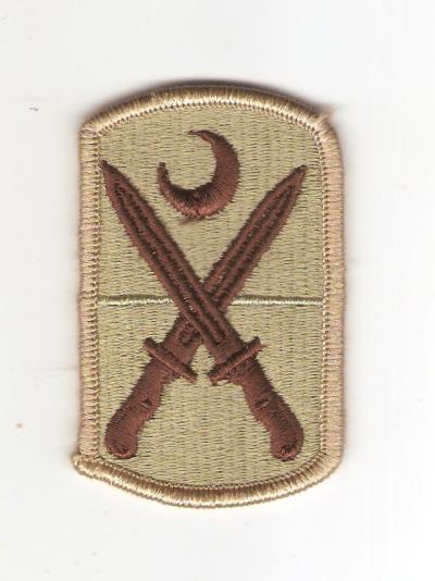 US 218th Infantry Brigade Patch Desert Subdued