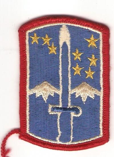 US Army 172nd Infantry Brigade Patch