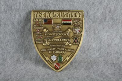 OIF Task Force Lightning Challenge Coin