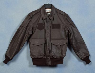 USAF Pilot Flight A-2 Brown Leather Flight Jacket