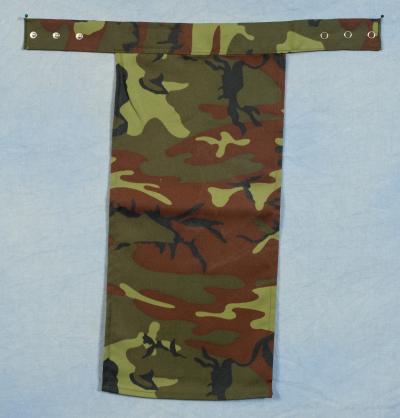 SOLD Archive Area-- Camouflage Bos Ascot Bib Scarf