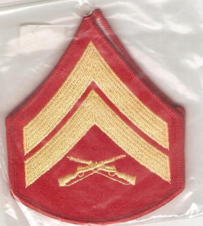 USMC Marine Corporal Rank Pair Female New