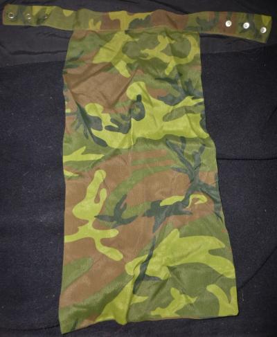 SOLD Archive Area-- Camouflage Bos Ascot Bib Scarf