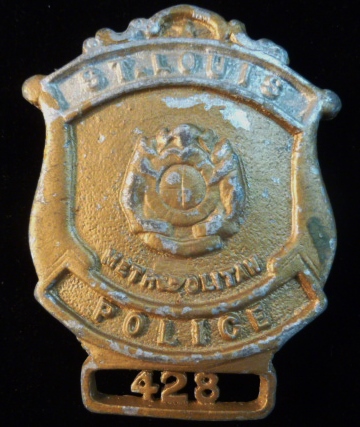 Movie Prop Police Badge St. Louis