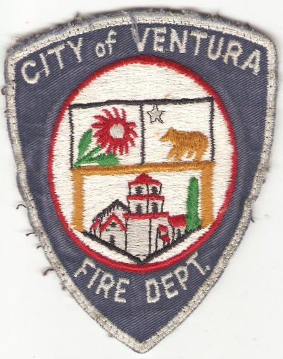 City of Ventura Fire Department Patch