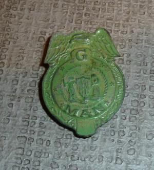 1950's G Man Toy Badge